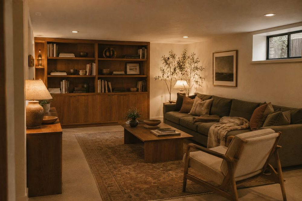 Basement converted into a separate living unit