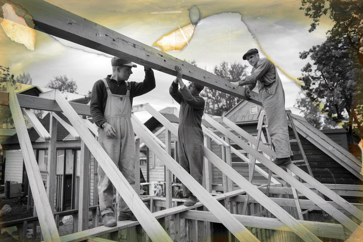 Second historic photograph from the family business archive